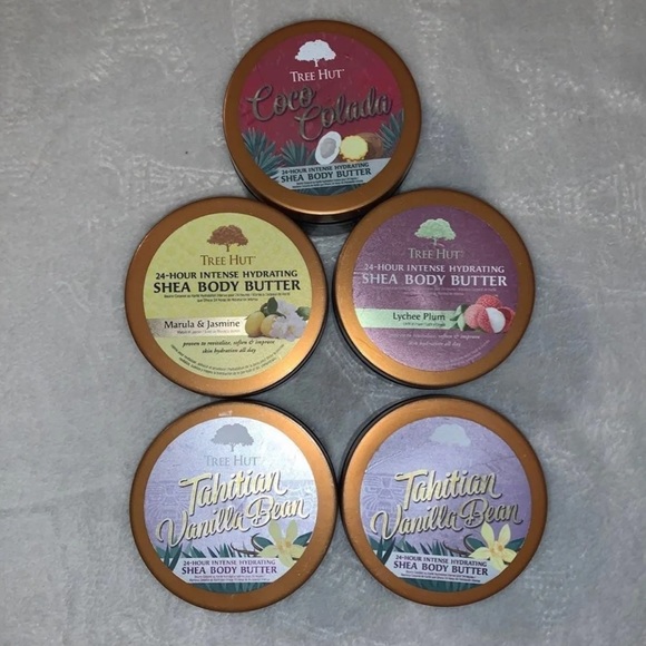 ❌❌SOLD❌❌ Tree Hut Shea Body Butter Bundle (5) - Picture 1 of 2